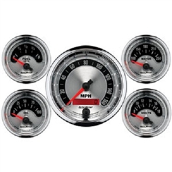 Auto Meter 1201 Designer Black II Kit Box - 5 Piece-