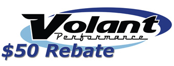 $50 Volant Intake Mail-In Rebate