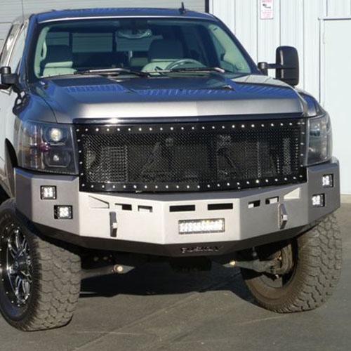 Fusion Bumpers - 2007.5-2010 Chevy Duramax 6.6L Front Bumper - OCDiesel.com