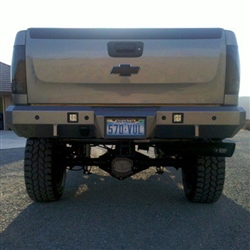 Fusion Bumpers - 2007.5-2010 Chevy Duramax 6.6L Rear Bumper - OCDiesel.com